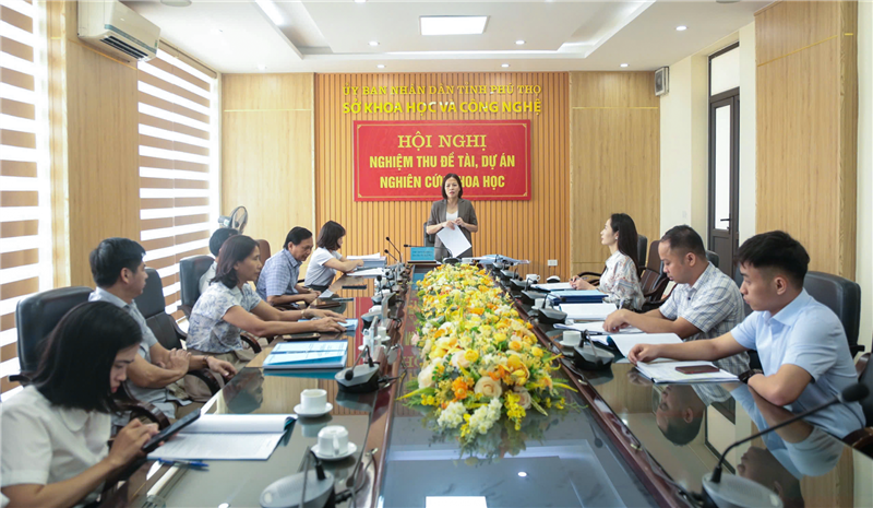 Hội nghị tổng kết nghiệm thu Dự án khoa học cấp tỉnh về phát triển nhãn hiệu tập thể “Mường Kịt” cho sản phẩm cam, quýt huyện Tân Sơn